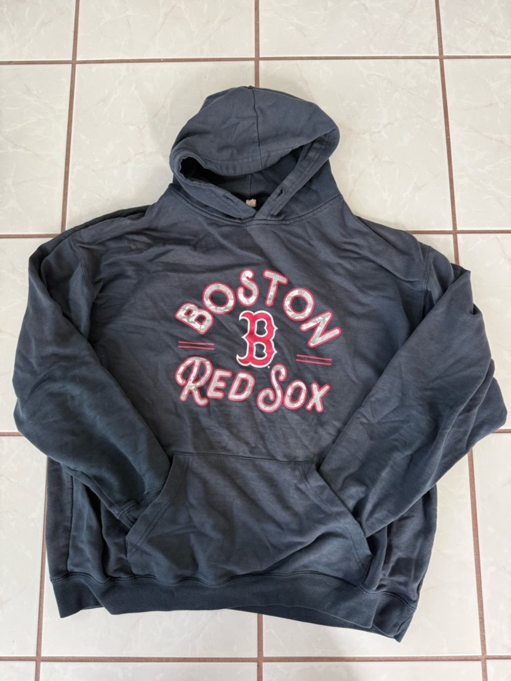 Boston Red Sox Navy Pullover Hoodie